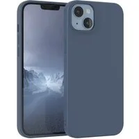 EAZY CASE Handyhülle für Apple iPhone 14 Plus Hülle Silikon 6,7 Zoll, Handy Softcase mattierte Silikonhülle Back Cover Soft Blau / Petrol