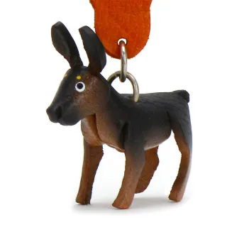 Sch?ferhund Schl?sselanh?nger aus Leder