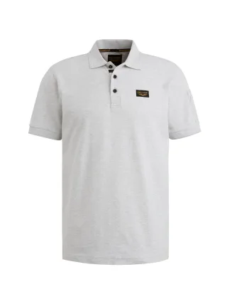 PME Legend - American Classic Polo Light Grey Melee - Gr. - XL