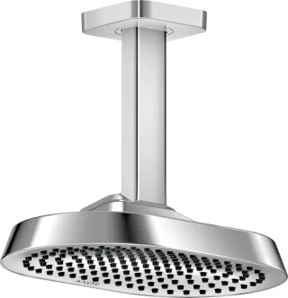 Hansgrohe AXOR ShowerSphere Kopfbrause 250/160 1jet EcoSmart mit Deckenanschluss, Chrom, 39764000 39764000