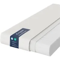 Kaltschaummatratze 7-Zonen Rollmatratze mit waschbarem Bezug, 12 / 16 / 18 / 22 cm Höhe, Napsie, H3, Ergonomische Allround-Matratze für komfortablen Schlaf im Alltag