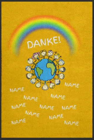 Abschiedsgeschenk Kindergartenmatte 6021 | Größe: 60 cm x 80 cm