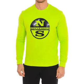 Langärmeliges Sweatshirt mit Rundhalsausschnitt 9024130 Herren