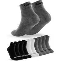 Chiemsee Sneakersocken 10 Paar Sport Sneaker Socken Damen und Herren mit Komfortbund ohne Gummidruck