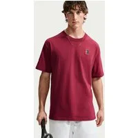 Nike T-Shirt NikeCourt Men's Max90 Tennis T-Shirt mit unifarbenem Design, Kurzarm, aus Jersey, Basic-Passform