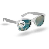 elasto Sonnenbrille UMI Brille UV400 Schutz weiß