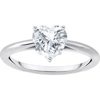 THOMAS SABO Fingerring Schmuck Silber 925 Ring in Herzform, mit Zirkonia (synth)