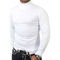 Reslad Strickpullover Reslad Herren Rollkragenpullover Männer Pulli sportlicher Rolli Pullov (1-tlg) Rollkragenpullover Basic Slim Fit