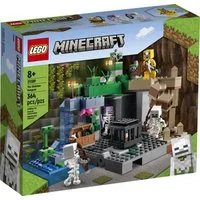LEGO® LEGO® Minecraft 21189 Das Skelettverlies Konstruktionsspielsteine, (364 St)