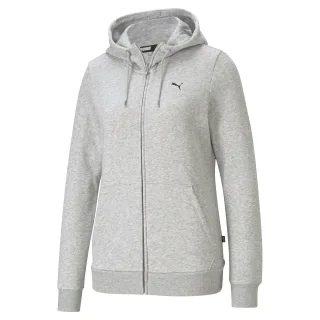 Puma - Hoodie mit durchgehendem Reißverschluss für Damen (Grau)