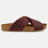 Haflinger Bio Mio Sommer Sandale aus Leder Hausschuh Unisex Hausschuh
