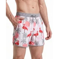 MaaMgic Shorts Herren Retro-Stil kurze Hose Sommer Sport Badehose mit Mesh-Innenslip (1-tlg)
