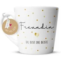 Amari Tasse AMARI ® Freundin Tasse - Perfektes Geschenk für die beste Freundin, Freundin 10