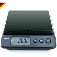 Dipse Feinwaage Parcel 10 - Paketwaage Briefwaage mit 0,5g Teilung u. 10kg Kapazität