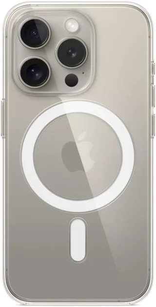 Apple Clear Case mit MagSafe [für iPhone 15 Pro] transparent
