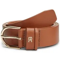 Tommy Hilfiger Ledergürtel ESSENTIAL EFFORTLESS 3,5 cm breit Damengürtel, 3,5 cm breit, casual und Jeans, ovale Einfachdornschließe