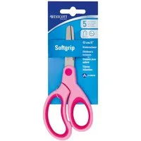 WESTCOTT Papierscheren Kinderschere Kids E-21580 00 runde Spitze 13cm pink