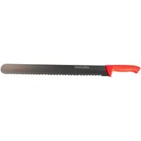 Gastronics Fleischmesser Dönermesser gezahnt 45 cm rot