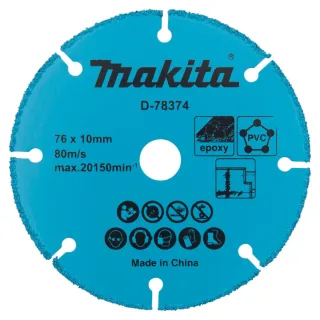 Makita Trennscheibe 76mm universal Ø 76 mm, 1,75 mm, K40/50 - D-78374