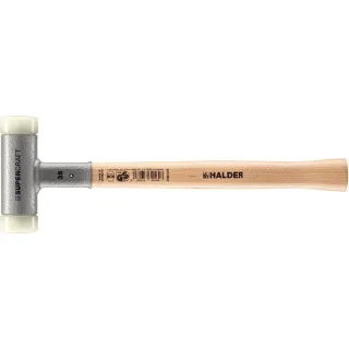 HALDER SUPERCRAFT - Schonhammer rückschlagfrei mit Hickorystiel, Nylon - 3366.035