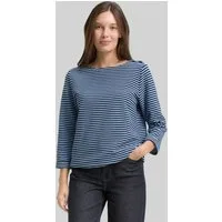 TOM TAILOR 3/4-Arm-Shirt T-Shirt (im Einserpack) Langarmshirt mit Knopf-Details