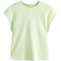 Next T-Shirt Körpernahes T-Shirt mit Rundhalsausschnitt (1-tlg)