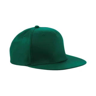 Beechfield - "Rapper" Kappe 5 Segmente (Flaschengrün)