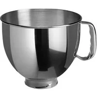 KitchenAid Küchenmaschinenschüssel 5K5THSBP, Edelstahl, passend für KitchenAid-Modelle mit 4,8 Liter Schüssel