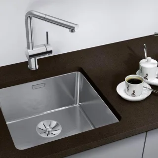 Blanco Andano 400-u Spüle 522959 44x44cm, Edelstahl Seidenglanz, für Unterbau