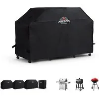 Arebos Grillabdeckhaube Schutzhülle Wasserdicht 600D Oxford, Anti-UV & 2 Griffe