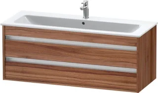 Duravit Ketho Waschtischunterbau wandhängend Nussbaum Matt 1200x475x480 mm - KT643107979 KT643107979