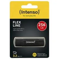 Flex Line 256 GB, USB-Stick schwarz, USB-C und USB-A