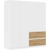rauch Drehtürenschrank Kleiderschrank Schrank Garderobe COSTA in den Breiten 91/136/181 cm (in 3 Ausstattungen BASIC/CLASSIC/PREMIUM) viel Platz, grifflose Front und Push-to-Open Funktion MADE IN GERMANY