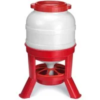 GAUN S.A Futterautomat Gaun Silo-Futterautomat für ca. 30 kg mit Füßen, Hühner Futterspender