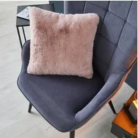 LUXOR living Fellkissen Dekokissen Novara, Kunstfell, eckig, 40x40 cm, sehr weich, mit Füllung, Wohnzimmer