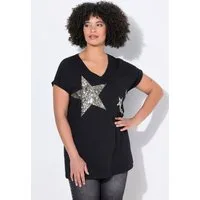Angel of Style T-Shirt T-Shirt Komfort Fit Pailletten-Sternen