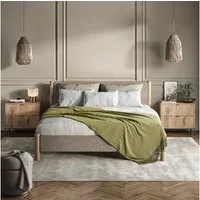 Vicco Nachtschrank Eliza, Viking Oak, 2er Set (2-St)