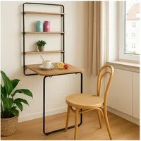 HTI-Living Küchentisch Wandklapptisch 3 in 1 Cora (Stück, 1-St., 1 Klapptisch), Küchentisch Schreibtisch
