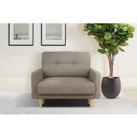OTTO home Sessel TRIPLO Relaxsessel mit Wellenunterfederung, Maße B/T/H: 95/100/89 cm, Polstersessel mit Steppung im Rückenkissen, hohe Qualität