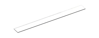 Keuco Glasabl. Ersatzteil SPS 90110 1155x120x6mm, 90110000056 90110000056