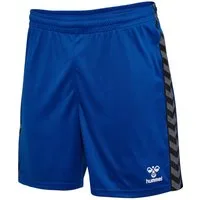 hummel Sporthose hmlAUTHENTIC PL Shorts (100% Polyester) kurz dunkelblau Herren