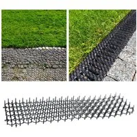 Casativo Tierabwehr-Attrappe Dornen-Gitter mit Spikes zur Tierabwehr, (12-St), gegen Katzen, Hunde, Marder, Schnecken
