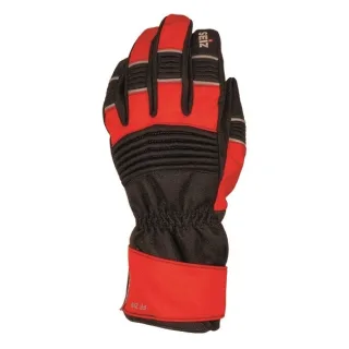 Brandeinsatzhandschuh | SEIZ | FIRE-FIGHTER ZIP | EN 659:2003 | Größe 5-12 | rot/dunkelblau | ZIP'N'CLOSE-System | Heat Absorber | KEVLAR® | NOMEX®