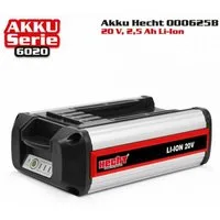 Hecht 000625B, 001277CH, 001277B, 001278B, 005040B, 005025B Akku, Passen für alle HECHT Akku-Geräte