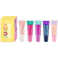 Essence Lipgloss-Set JUICY BOMB shiny lipgloss set, 5-tlg.
