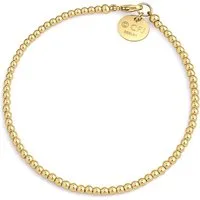 CLASSYANDFABULOUS Jewelry Armband Kugelarmband 2.5mm - 14k Gold filled