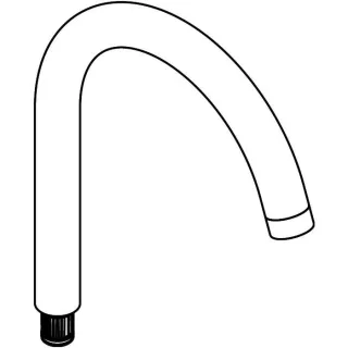 hansgrohe Auslauf Talis S2 Waschtischmischer 95494000 Schwenkauslauf chrom