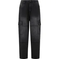URBAN CLASSICS Bequeme Jeans Urban Classics Tapered Heavy Ounce Baggy Cargo Jeans