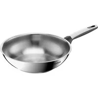 Tefal Wok Emotion+, Edelstahl (1-tlg), Premium Edelstahl, Induktion, spülmaschinenfest, hochglanzpoliert