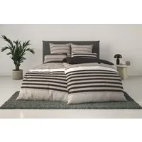 OTTO home Bettwäsche Majoran, Linon, 2 teilig, gestreifte Bettwäsche, Marke H.I.S by OTTO home